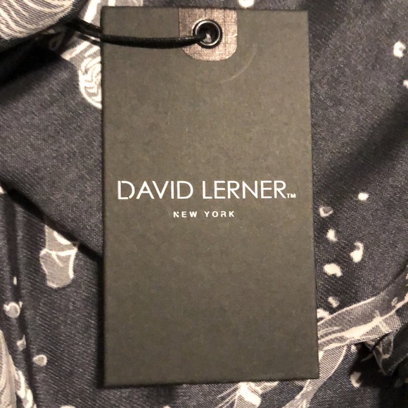 BNWT DAVID LERNER NEW YORK BLACK TIGER CAMI - Picture 8 of 10